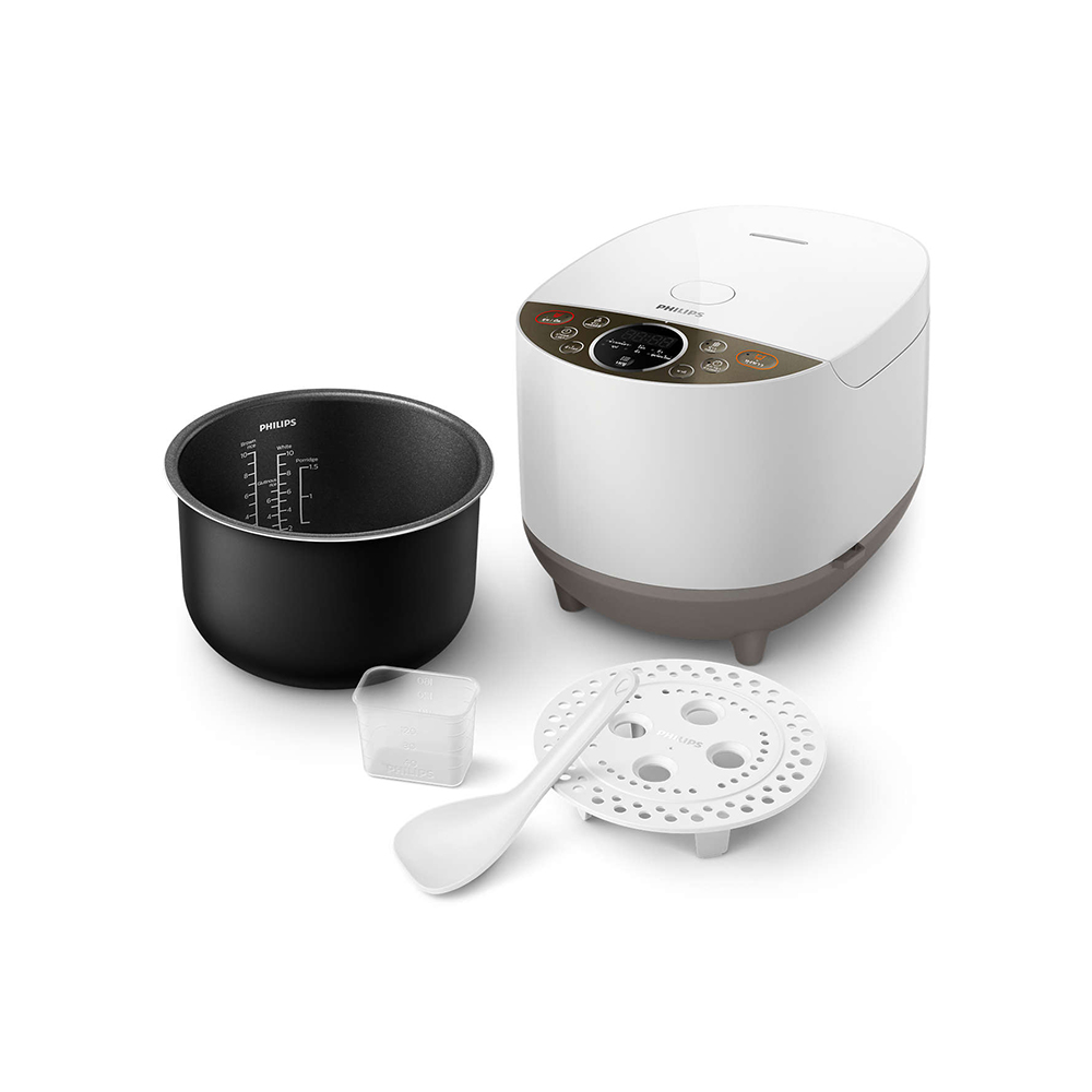 HD-4515-36-04 Philips หม้อหุงข้าวดิจิตอล ความจุ 1.8 ลิตร