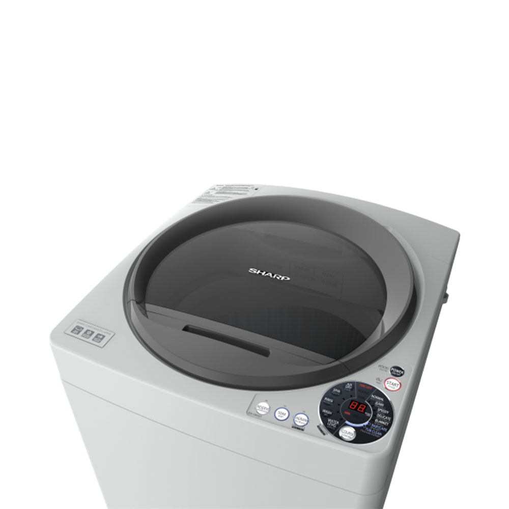 ES-U80GT-GY-03 เครื่องซักผ้าฝาบน Sharp