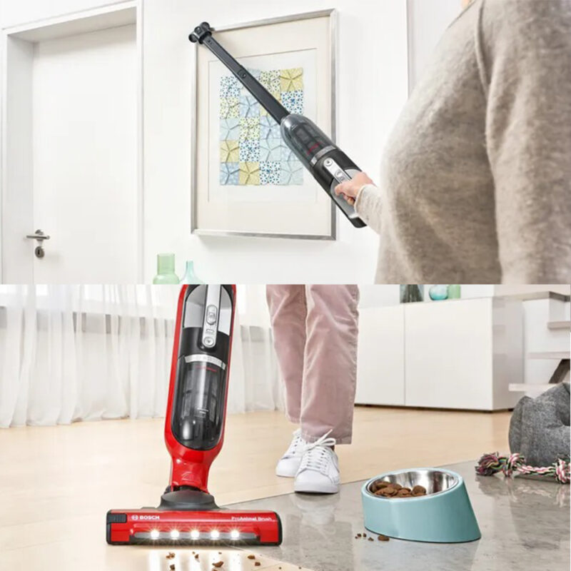 เครื่องดูดฝุ่น Bosch รุ่น BBH3ZOO28 สีแดง - ดูดฝุ่นแบบมือถือได้