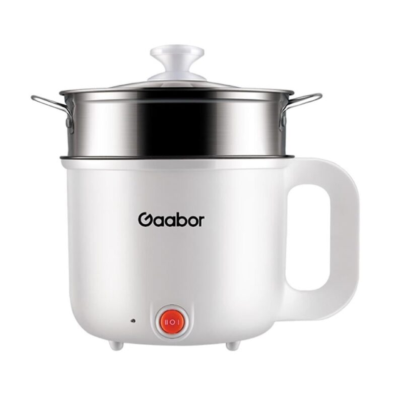GAABOR หม้อเอนกประสงค์ ความจุ 1.8 ลิตร เคลือบสารกันติด - หม้อพร้อมซึ้งนึ่ง